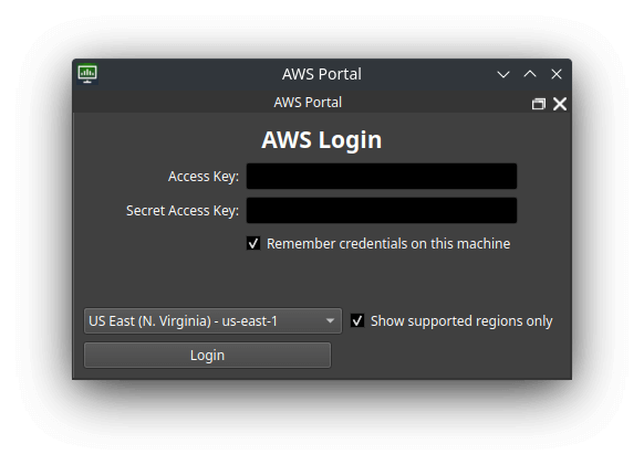 aws portal login