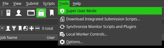 enable super user mode