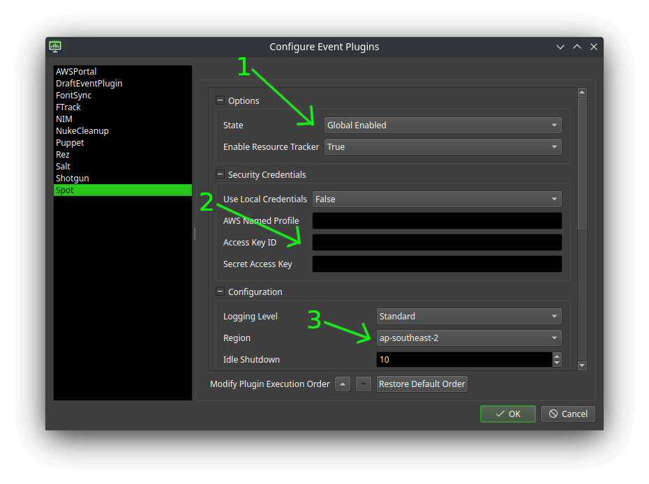 deadline event menu spot